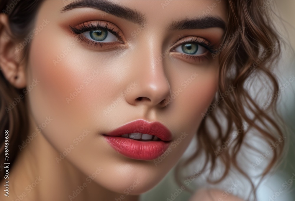 A Portrait Of Breathtakingly Gorgeous, Exotic, Beautiful Woman.
A Portrait Of Breathtakingly Gorgeous, Exotic, Beautiful Woman.