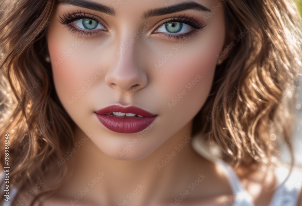 A Portrait Of Breathtakingly Gorgeous, Exotic, Beautiful Woman.
A Portrait Of Breathtakingly Gorgeous, Exotic, Beautiful Woman.