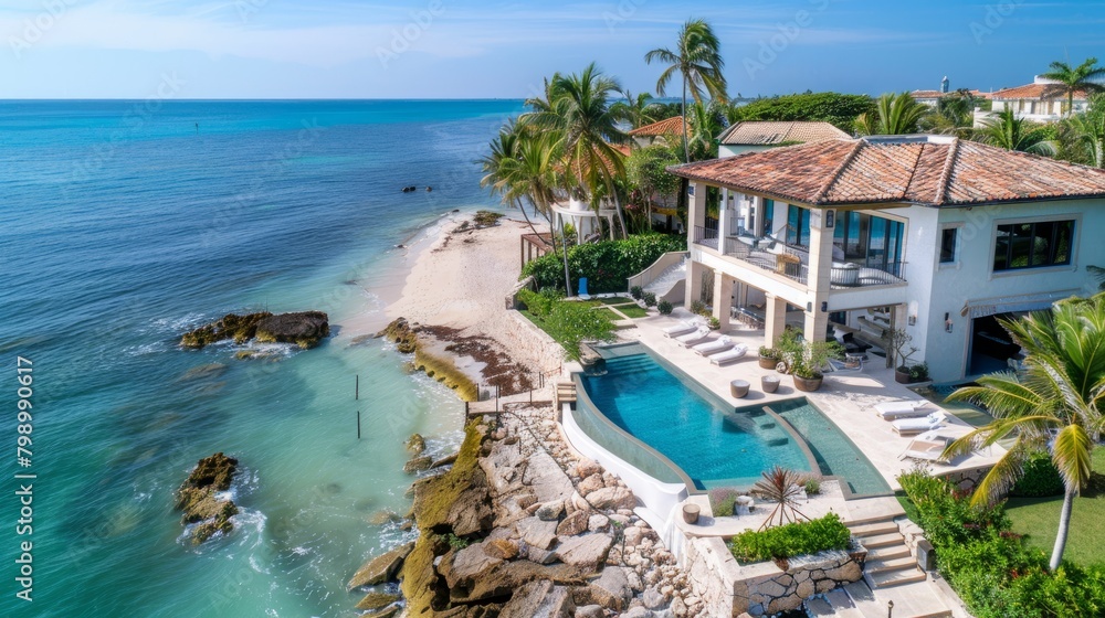 Seascape Serenity: Exclusive Villa Overlooking the Ocean