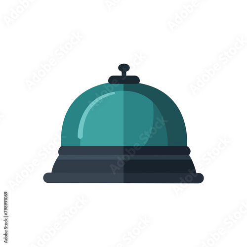 Hotel Bell icon on transparent background.