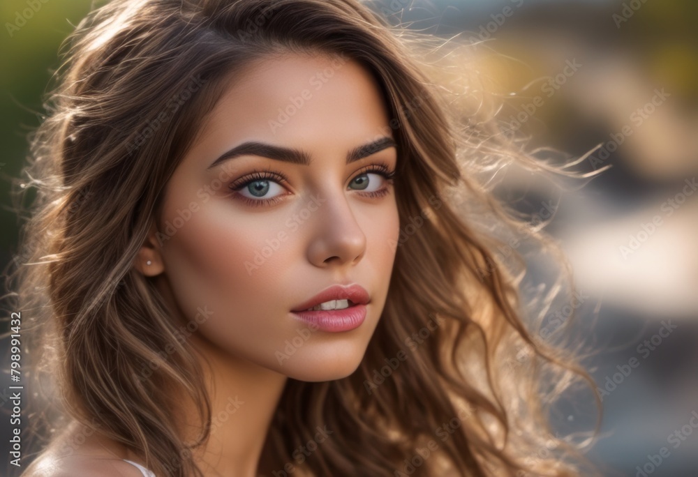 A Portrait Of Breathtakingly Gorgeous, Exotic, Beautiful Woman.
A Portrait Of Breathtakingly Gorgeous, Exotic, Beautiful Woman.