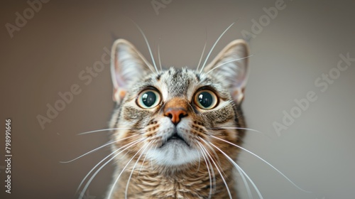 Captivating Close-Up of Cat's Expressive Eyes