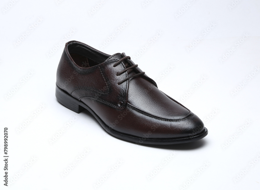 dark brown party wear formal shoes isolated on white background dark brown party wear formal shoes isolated on white background