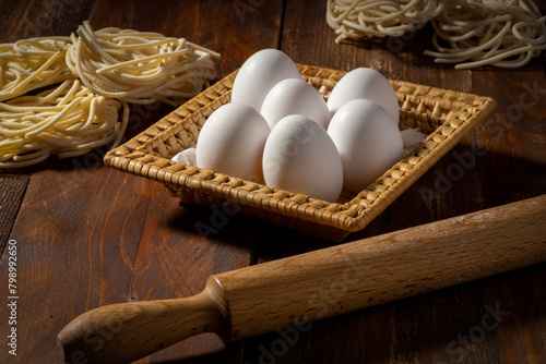 eggs in a basket