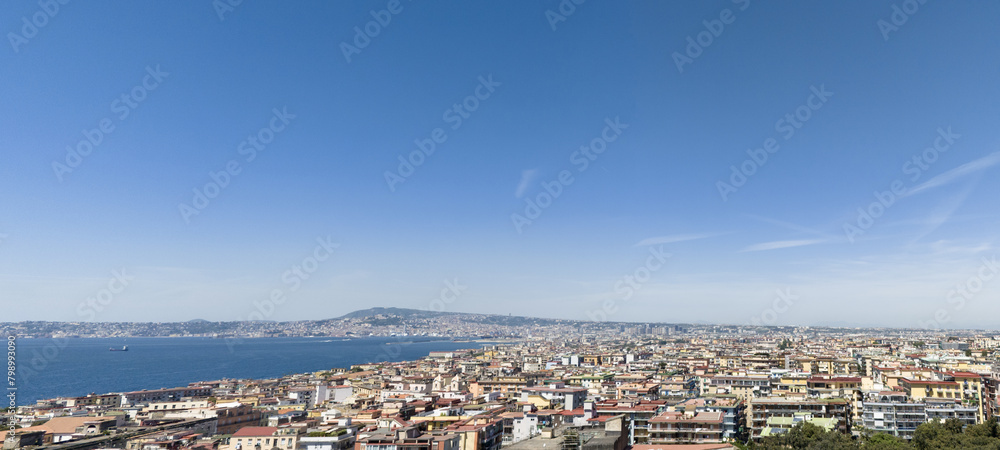 Portici is a town and comune of the Metropolitan City of Naples in Italy and lies at the foot of Mount Vesuvius on the Bay of Naples. Aerial view Portici is a town and comune of the Metropolitan City of Naples in Italy and lies at the foot of Mount Vesuvius on the Bay of Naples. Aerial view