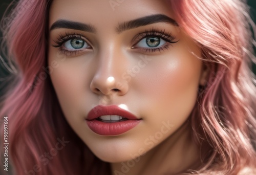 Wallpaper Mural A Portrait Of Breathtakingly Gorgeous, Exotic, Beautiful Woman.
 Torontodigital.ca