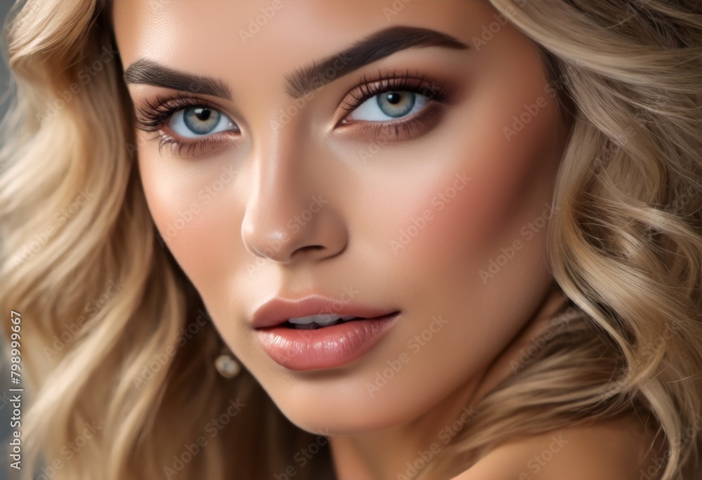 A Portrait Of Breathtakingly Gorgeous, Exotic, Beautiful Woman.
A Portrait Of Breathtakingly Gorgeous, Exotic, Beautiful Woman.