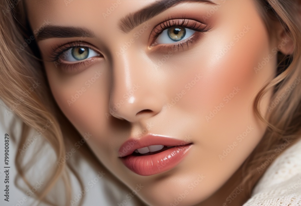 A Portrait Of Breathtakingly Gorgeous, Exotic, Beautiful Woman.
A Portrait Of Breathtakingly Gorgeous, Exotic, Beautiful Woman.