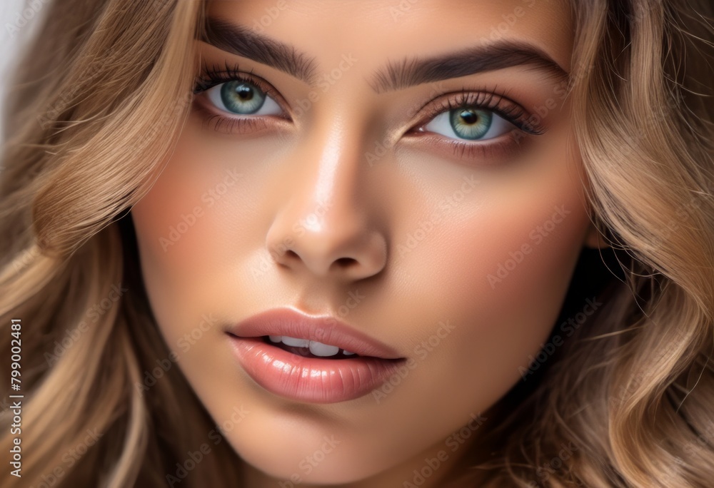 A Portrait Of Breathtakingly Gorgeous, Exotic, Beautiful Woman.
A Portrait Of Breathtakingly Gorgeous, Exotic, Beautiful Woman.