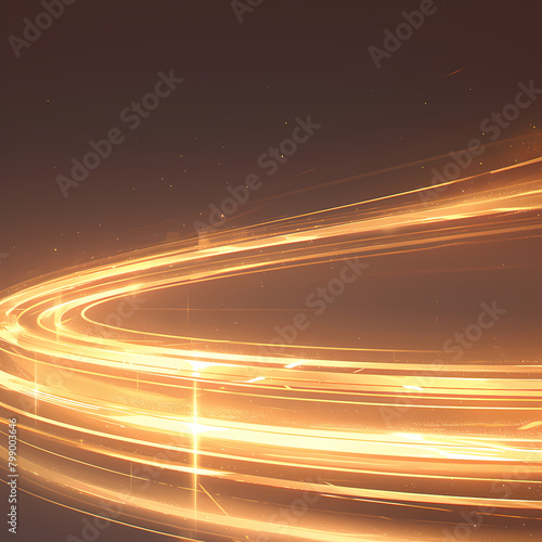 Vibrant Radiant Gold Effect with Blurred Background, Ideal for Luxury Brands and Marketing Campaigns
