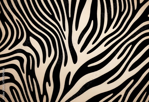Zebra Print Pattern Illustration Digital Artwork Animal Fur Painting Background Design