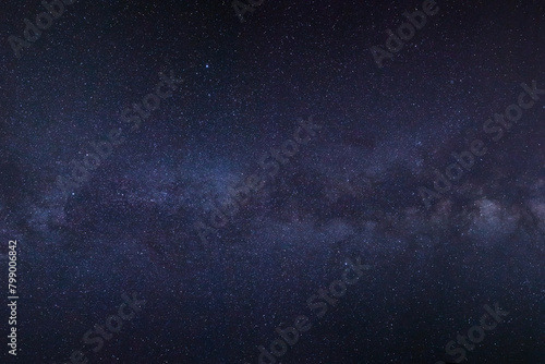 Obraz na płótnie milky way galaxy with stars and space dust in the universe w salonie