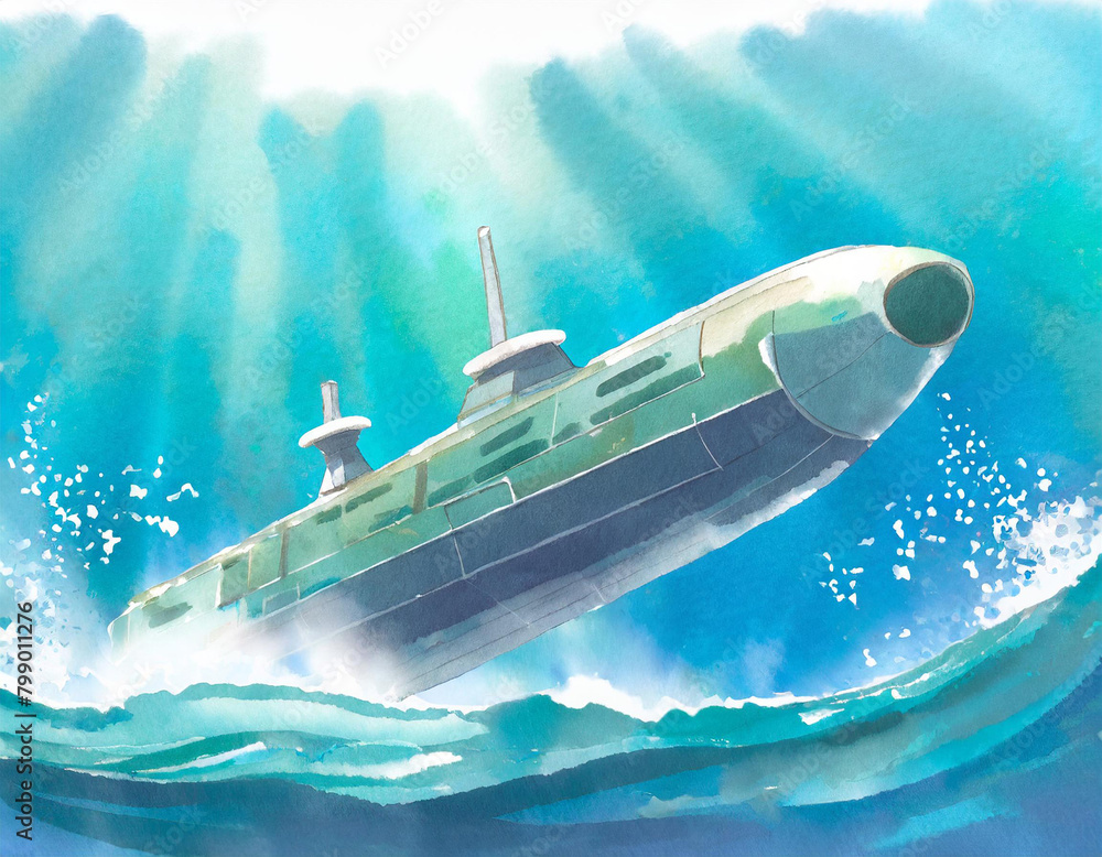 submarine illustration