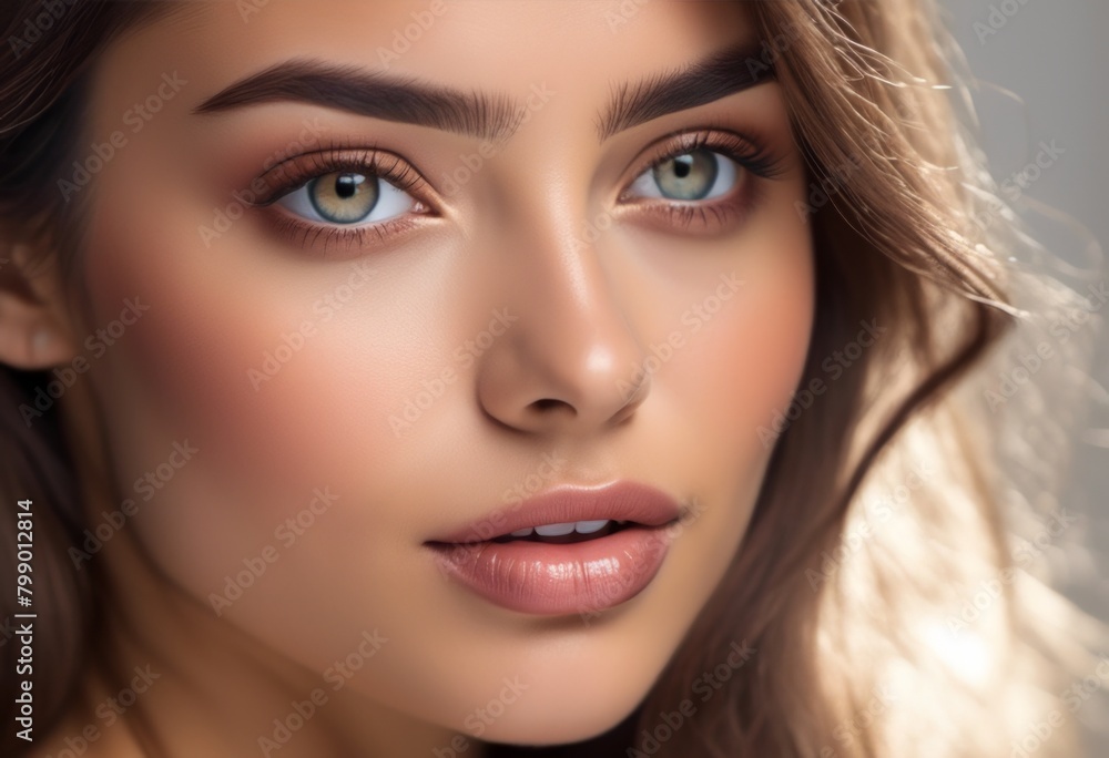 A Portrait Of Breathtakingly Gorgeous, Exotic, Beautiful Woman.
A Portrait Of Breathtakingly Gorgeous, Exotic, Beautiful Woman.