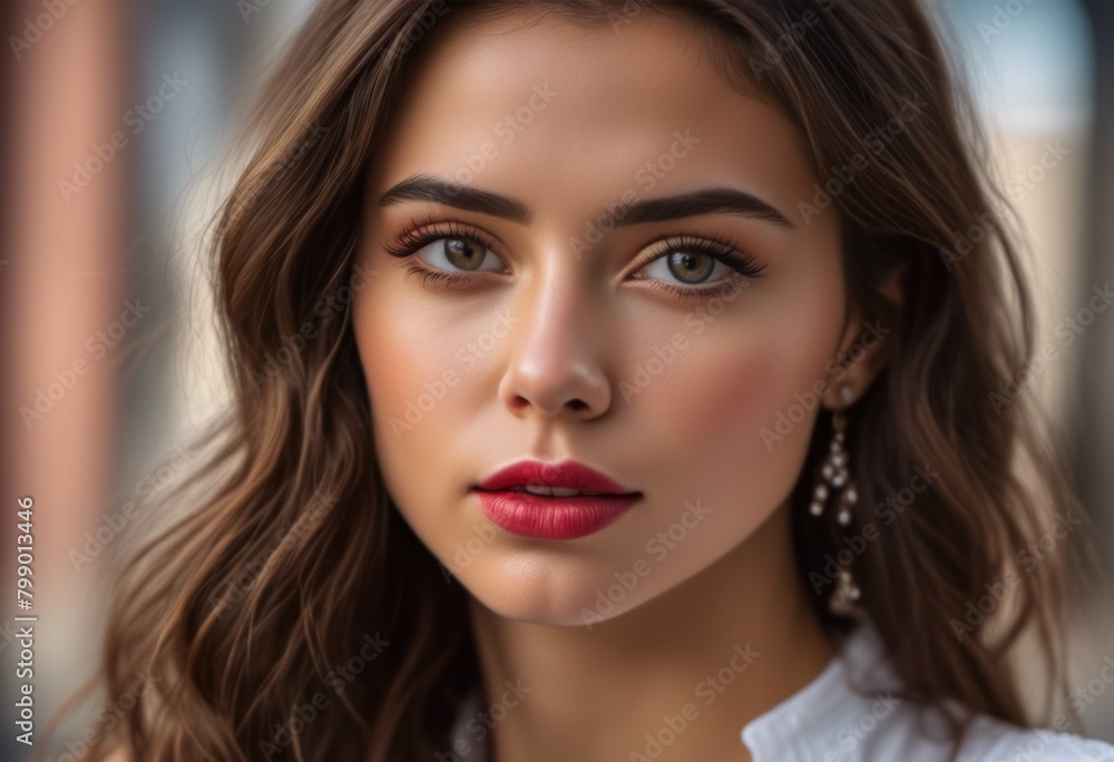 A Portrait Of Breathtakingly Gorgeous, Exotic, Beautiful Woman.
A Portrait Of Breathtakingly Gorgeous, Exotic, Beautiful Woman.