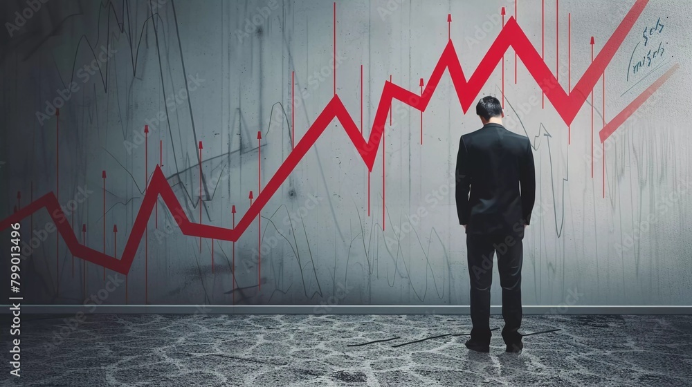 illustration of stock market when it crush illustration of stock market when it crush