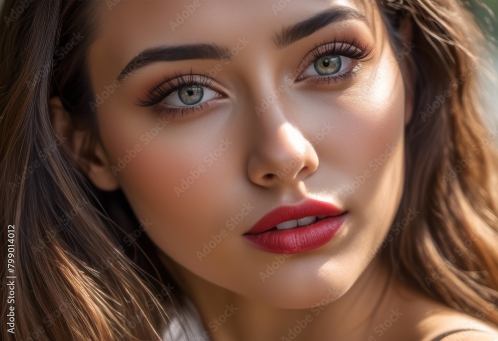 A Portrait Of Breathtakingly Gorgeous, Exotic, Beautiful Woman.
A Portrait Of Breathtakingly Gorgeous, Exotic, Beautiful Woman.