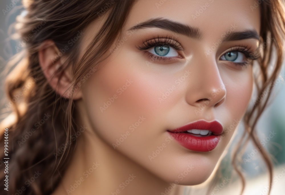A Portrait Of Breathtakingly Gorgeous, Exotic, Beautiful Woman.
A Portrait Of Breathtakingly Gorgeous, Exotic, Beautiful Woman.