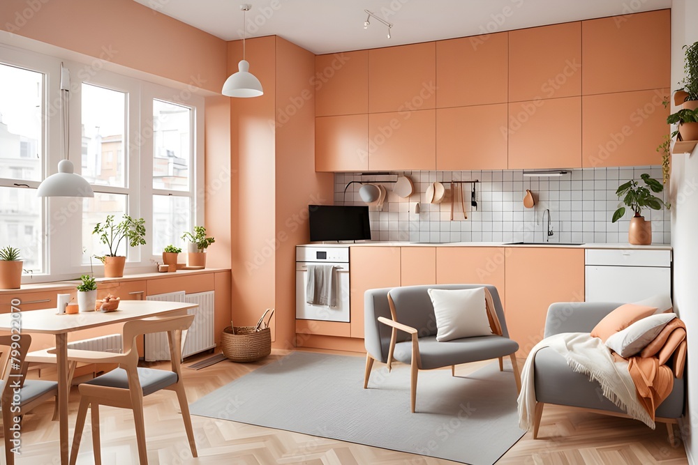 apartment with stylish design apartment with stylish design