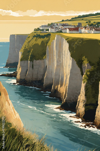 Cliffs of dover, People watch around the world.