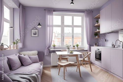 Wallpaper Mural apartment with stylish design Torontodigital.ca