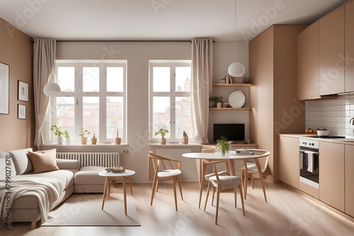 apartment with stylish design
