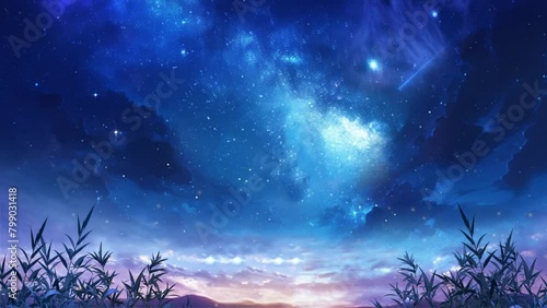 夜の星々