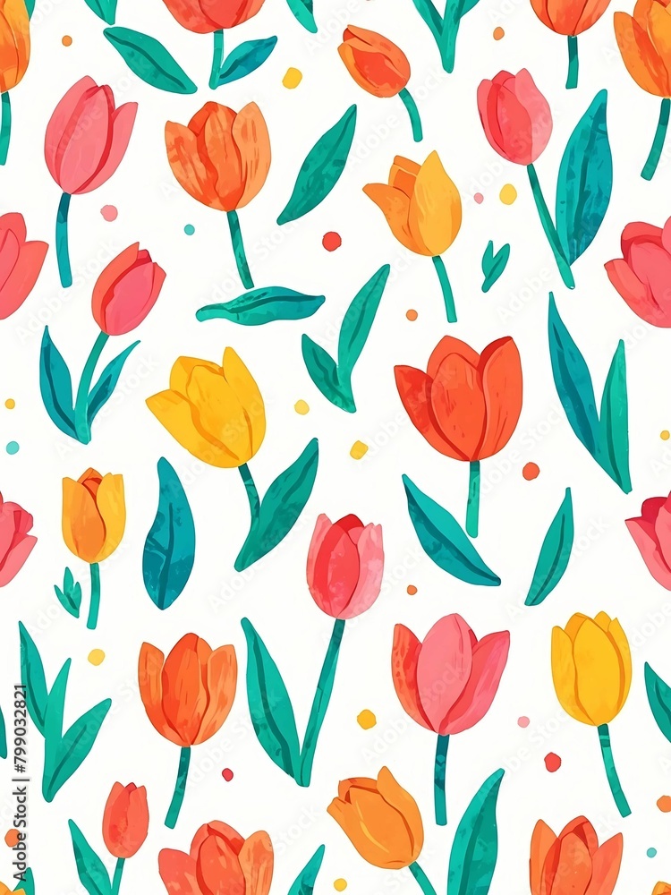 colorful beautiful tulip wallpaper background