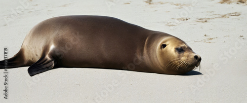 seal lion Baja California sun sea enjoying California rays shot Beautiful