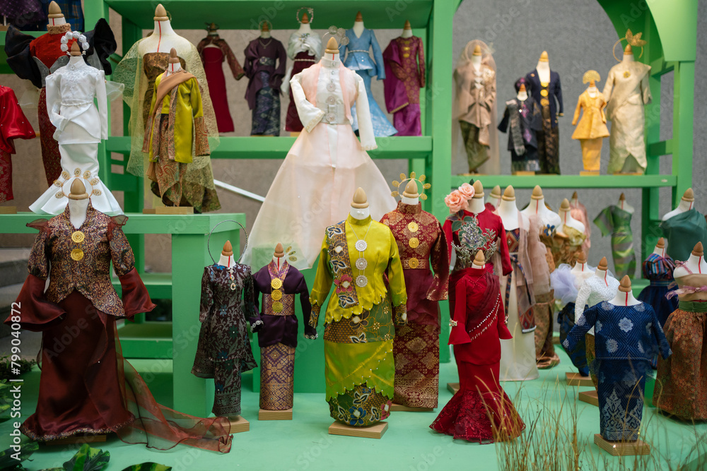 KUALA LUMPUR, MALAYSIA MAR 12, 2024 Various type of Malay