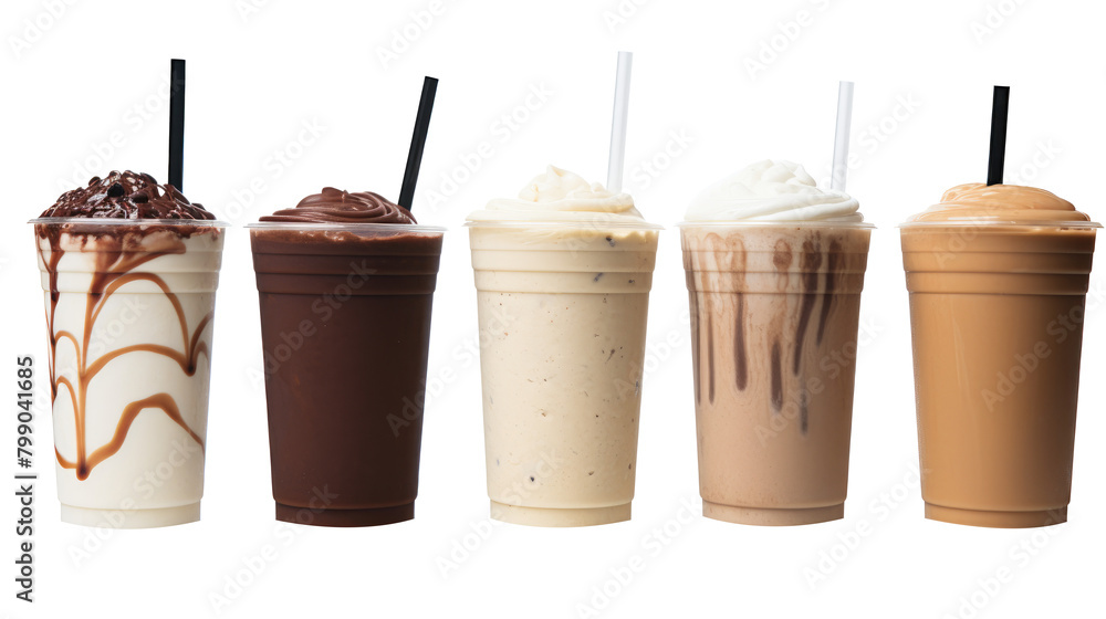 icecream milkshake on white isolated on clear png background and transparent background. food drink and dessert concept for cafe and restaurent, AI generative.
icecream milkshake on white isolated on clear png background and transparent background. food drink and dessert concept for cafe and restaurent, AI generative.