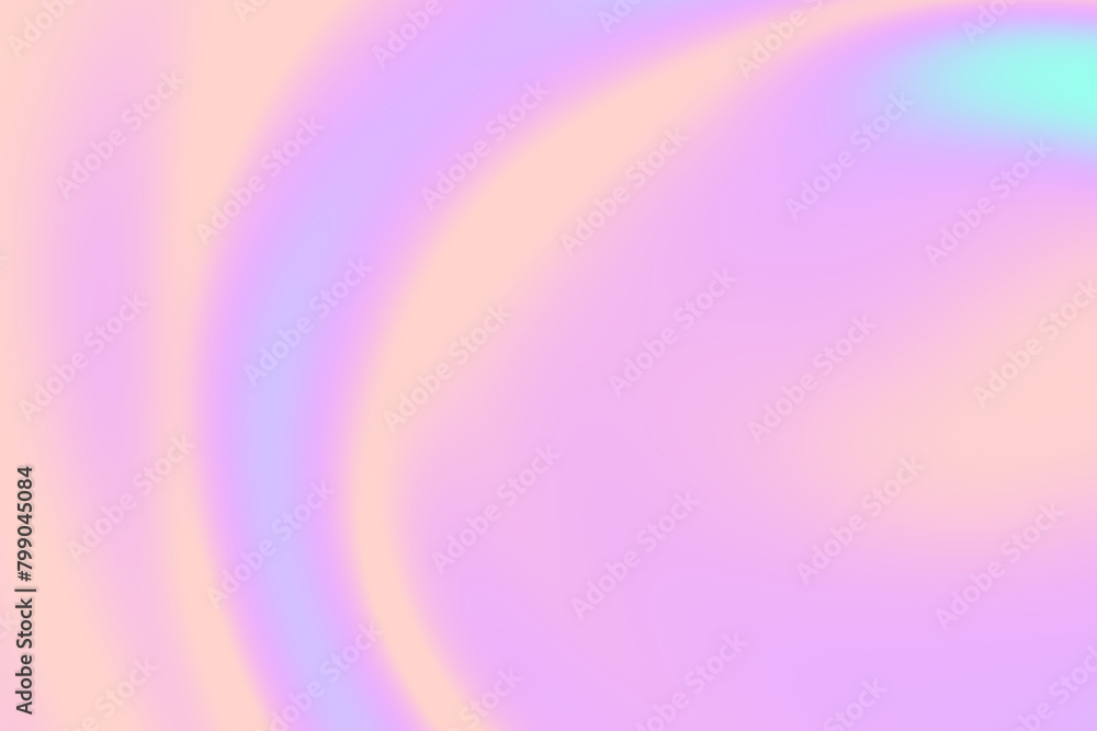 Fototapeta premium Wavy pearl color gradient