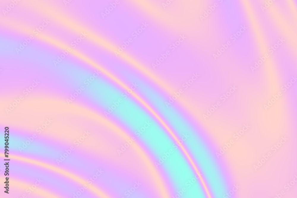 Fototapeta premium Wavy pearl color gradient