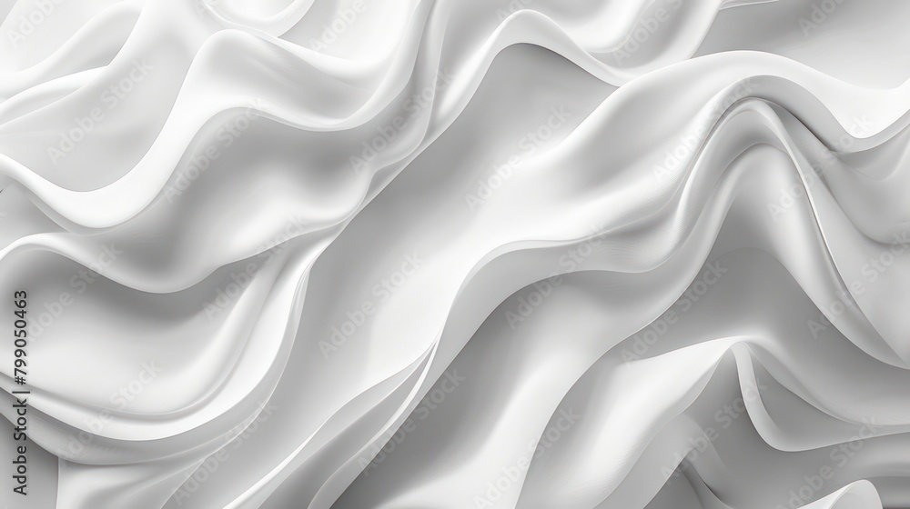 Close Up View of White Fabric Close Up View of White Fabric