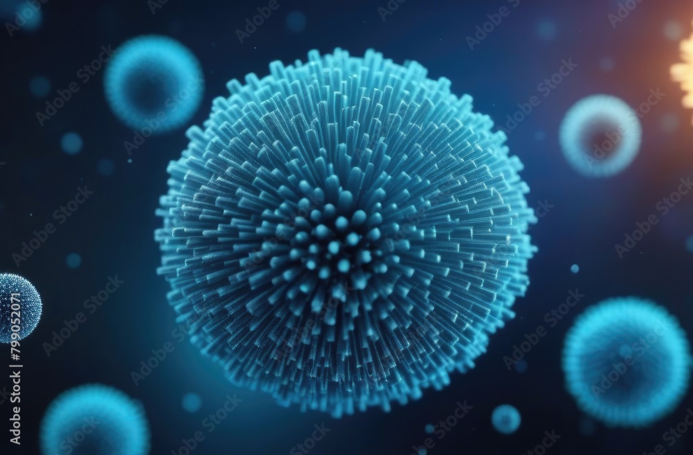 Obraz premium Microparticles abstract background. Abstract space particles background space for text. 