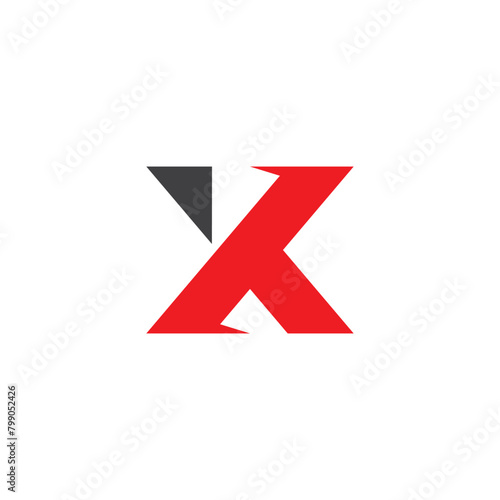 Free Download X logo vector icon illustration - GFXLoad