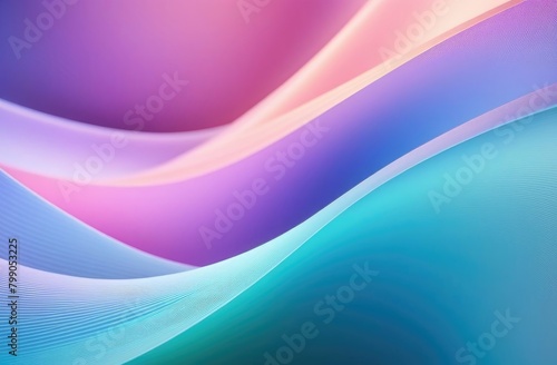 Abstract background with smooth lines in pastel colors for text 