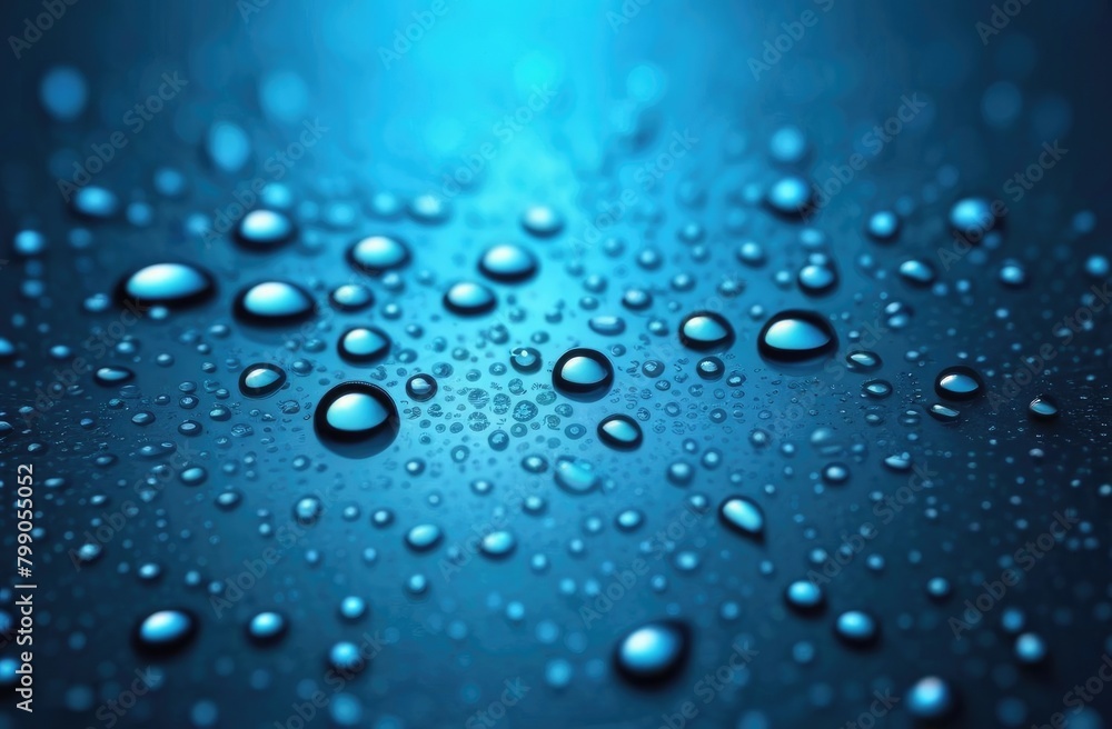 Water drops background, neon, aesthetic, minimalism. Droplets of water copyspace	