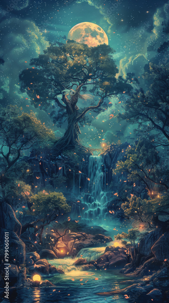 Cosmic Arboreal Enchantment Cosmic Arboreal Enchantment