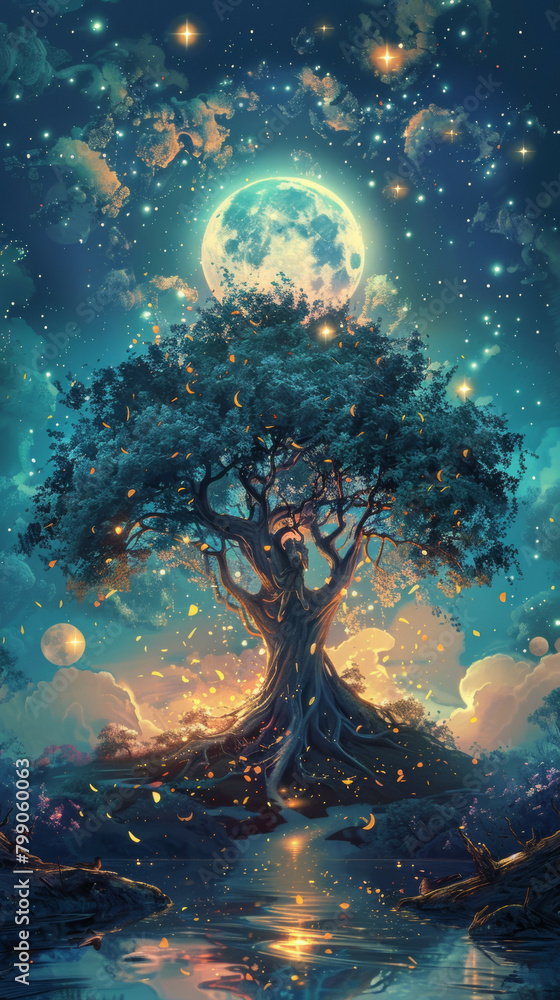 Cosmic Arboreal Enchantment Cosmic Arboreal Enchantment