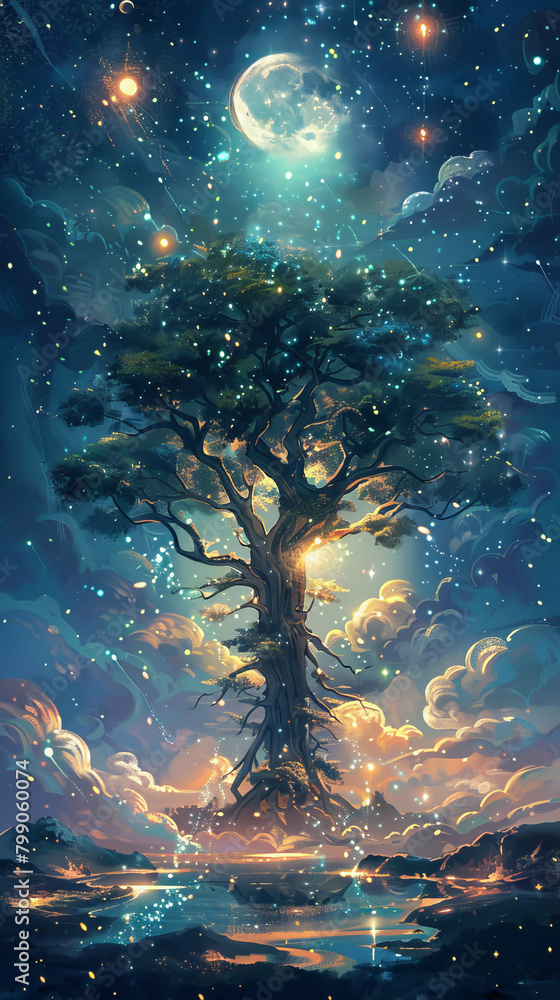 Cosmic Arboreal Enchantment Cosmic Arboreal Enchantment