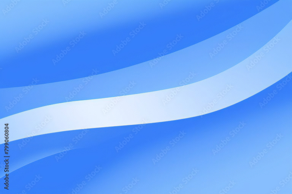 Fototapeta premium Fundo geométrico mínimo. Composição de formas azuis dinâmicas com linhas brancas. Abstrato gráfico futurista moderno hipster. Design de textura de fundo abstrato vetorial, pôster brilhante, banner