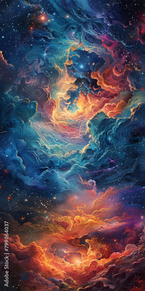 Ethereal Cosmos Formless Space Landscape Ethereal Cosmos Formless Space Landscape