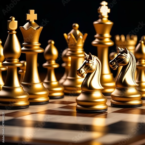 The Chess king's pieces are based on chess concepts such as competition, leadership challenge, business team, teamwork, volunteer, victory, strategic leadership plan, risk management, or team player photo