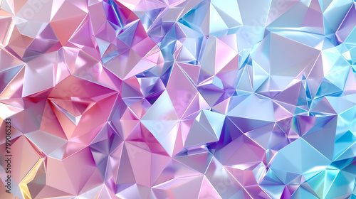 Harmonious pastel polygons, including rhombuses and hexagons, in a captivating display.