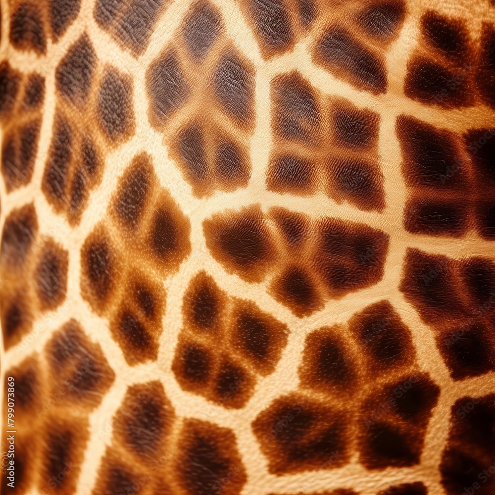 a giraffe's coat a giraffe's coat