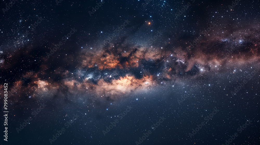 Deep space universe galaxy milky way night sky filled with stars. Deep space universe galaxy milky way night sky filled with stars.