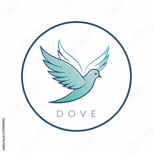 Dove Bird Logo vector  3 