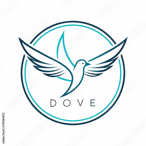 Dove Bird Logo vector  10 