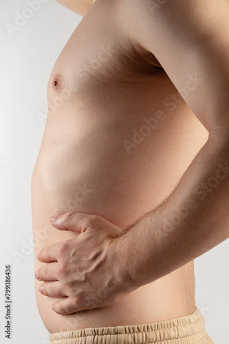 Wallpaper Mural Man with flat belly torso Torontodigital.ca